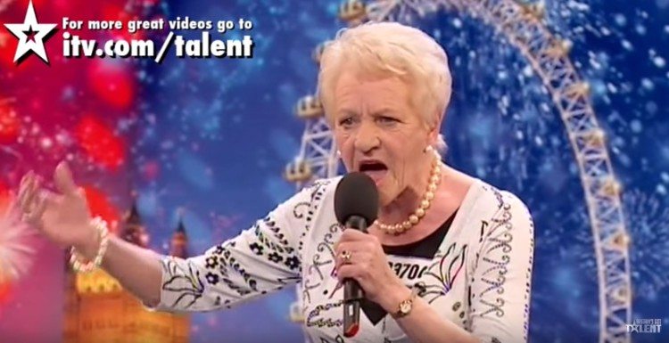 80-year-old nail her BGT audition.