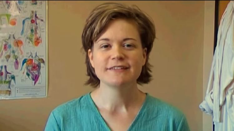 Licensed massage therapist Heather Wibbels explains lymphatic massage