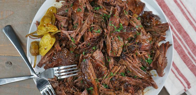 This sensational 5-ingredient pot roast is hands down the easiest roast beef you'll ever make--you'll have the prep done faster than you can spell Mississippi.