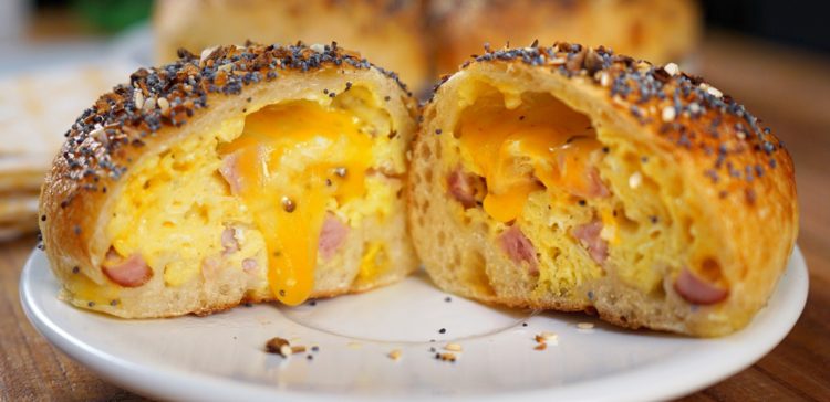 Freezer-Friendly Everything Bagel Bombs - Host The Toast