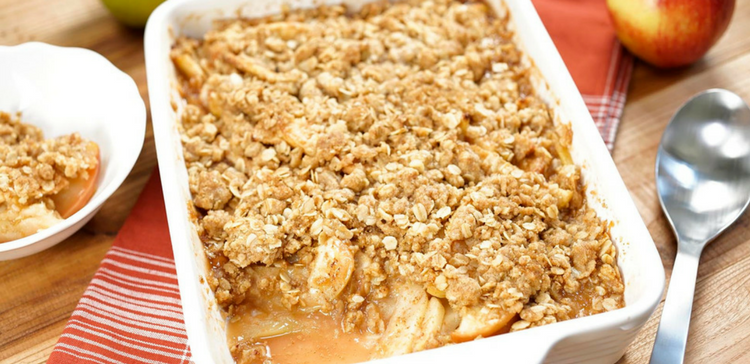 Perfect Apple Crisp for Fall Recipe &amp; Video | TipHero