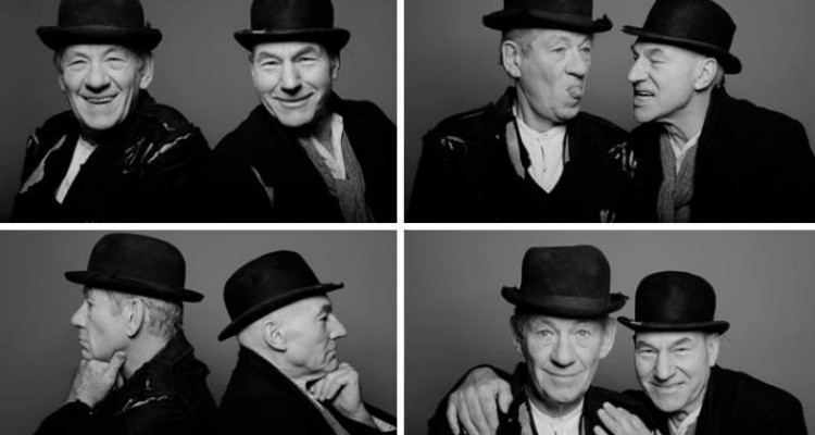 21 Pictures That Prove Ian Mckellen And Patrick Stewart Are The Most Adorable Best Friends Of All Time