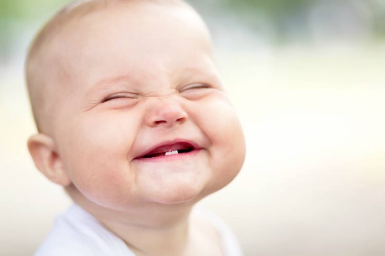 Image of smiling baby