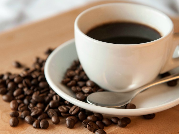 Image of coffee and beans.