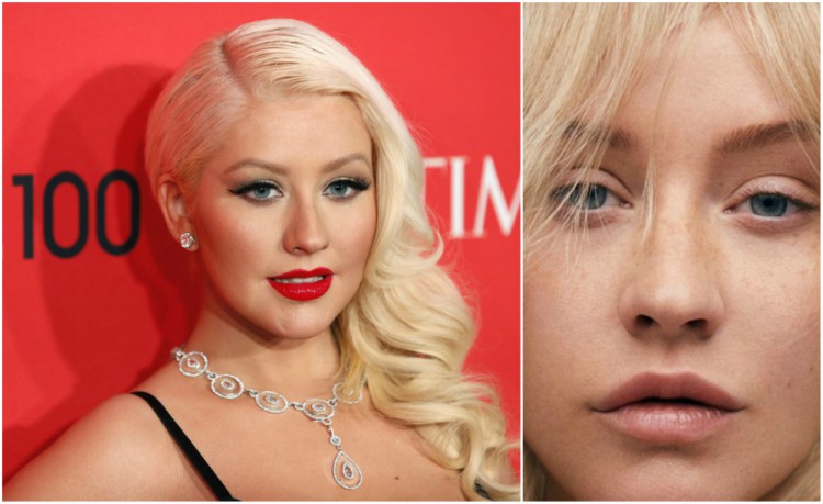 klon kilometer aktivering Christina Aguilera Did a Photoshoot Without Any Makeup — and Looks  Absolutely Stunning