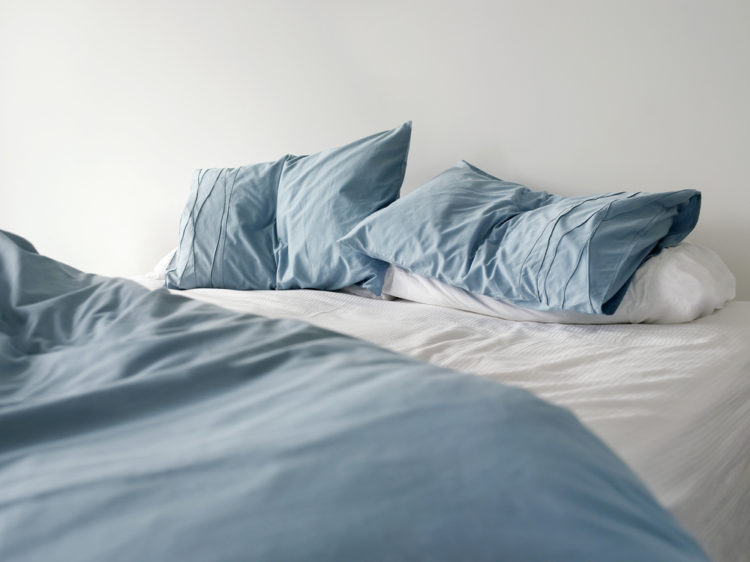 Image of bed sheets.