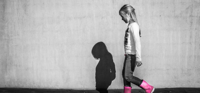 Image of little girl walking.