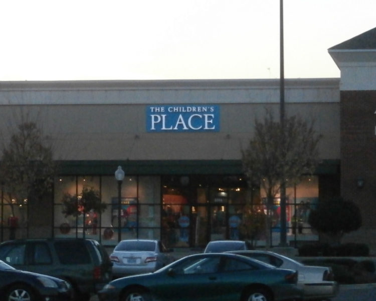 Image of the Children's Place store front