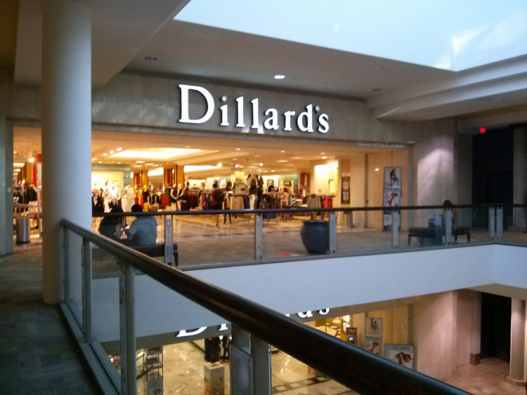 Image of Dillard's store front
