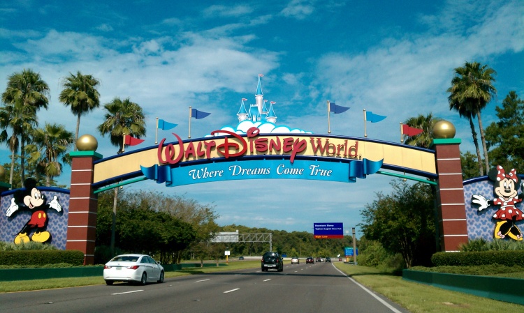 Image of Disney World entrance.