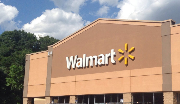 Image of Walmart store.