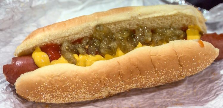 Image of Coscto hot dog