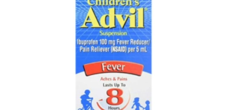 Children's Advil box.