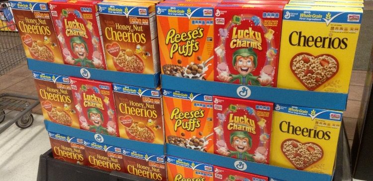 Image of children's cereals