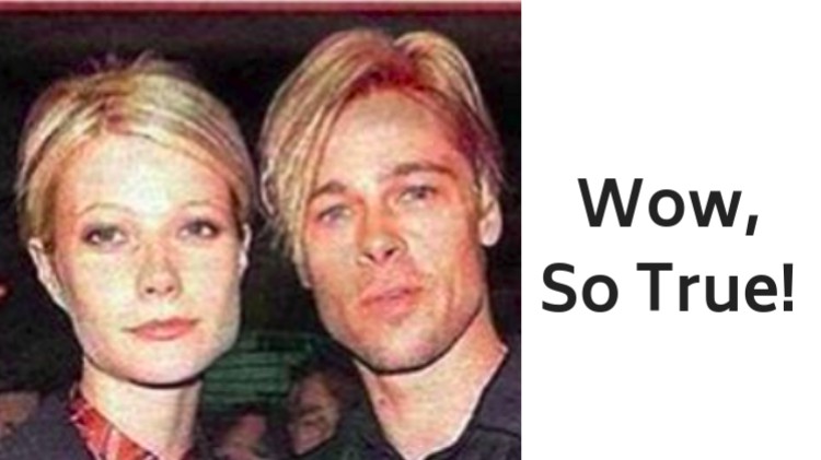 Someone Noticed That Brad Pitt Always Looks Like The Woman He's Dating And  You Won't Be Able To Unsee It