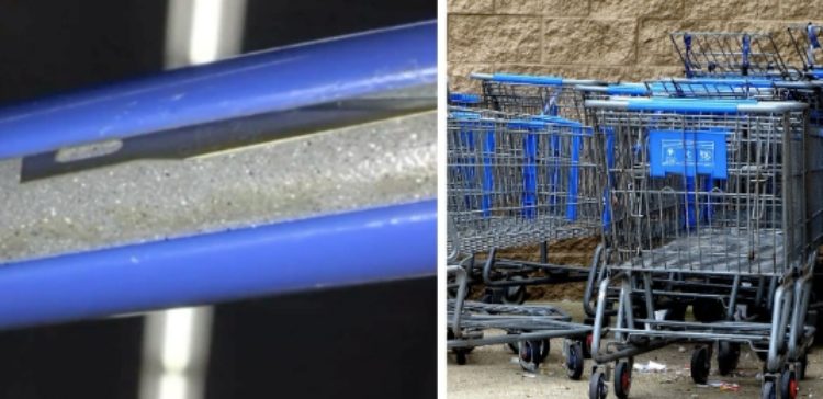 shopping cart razor blade splitimage