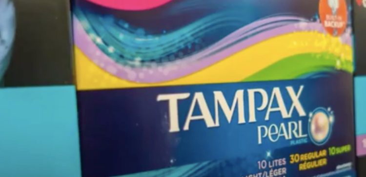 tampax tampons box