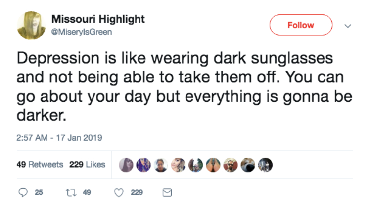 These 13 Tweets About Living With Depression Are Spot On