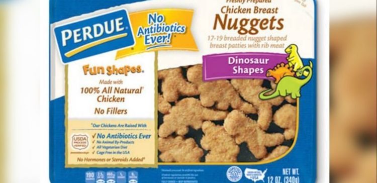 Image of recalled Perdue nugget product.