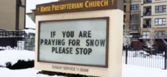 funny church sign