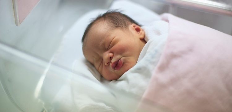 Image of newborn infant.