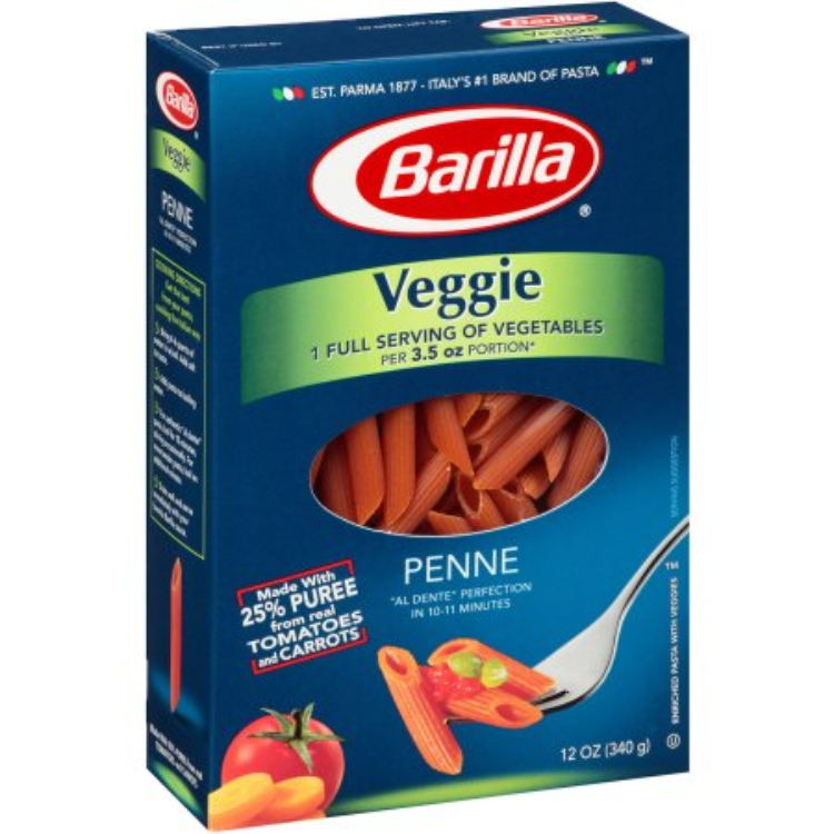 Image of veggie pasta