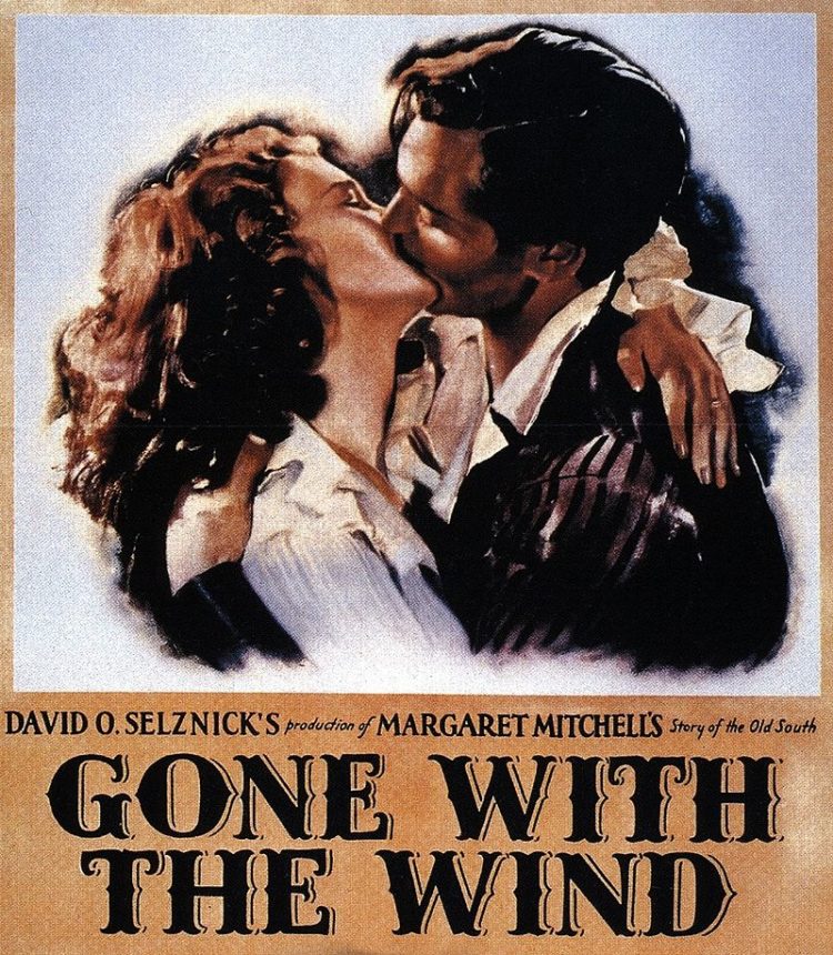 Image of poster of gone with the wind