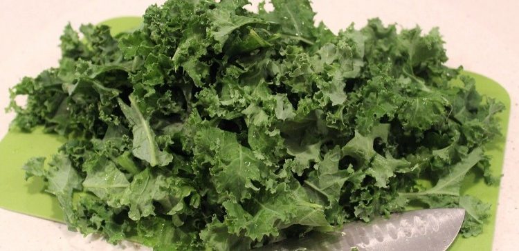 Photo of green kale.