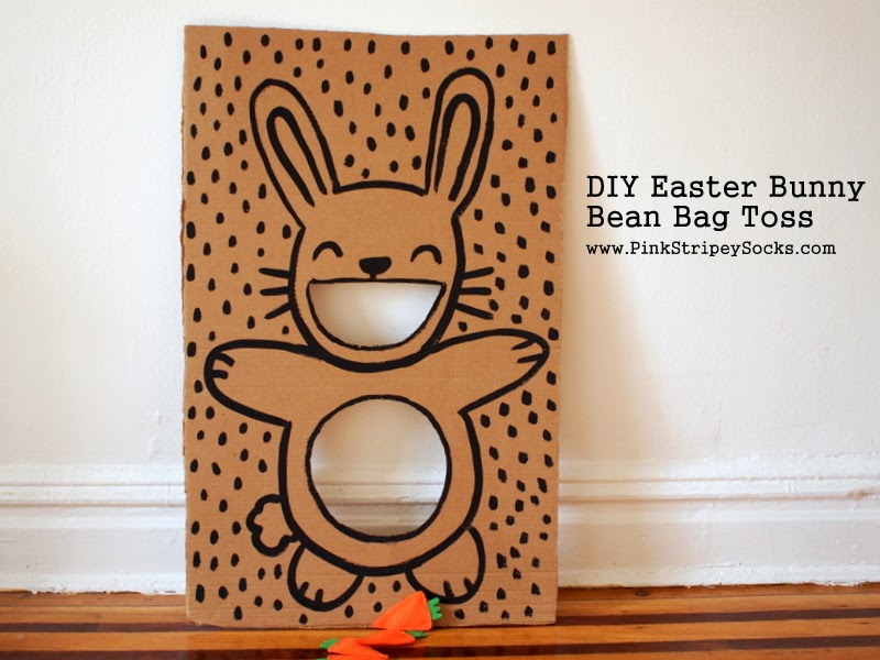 1 DIY Easter Bunny Bean Bag Toss